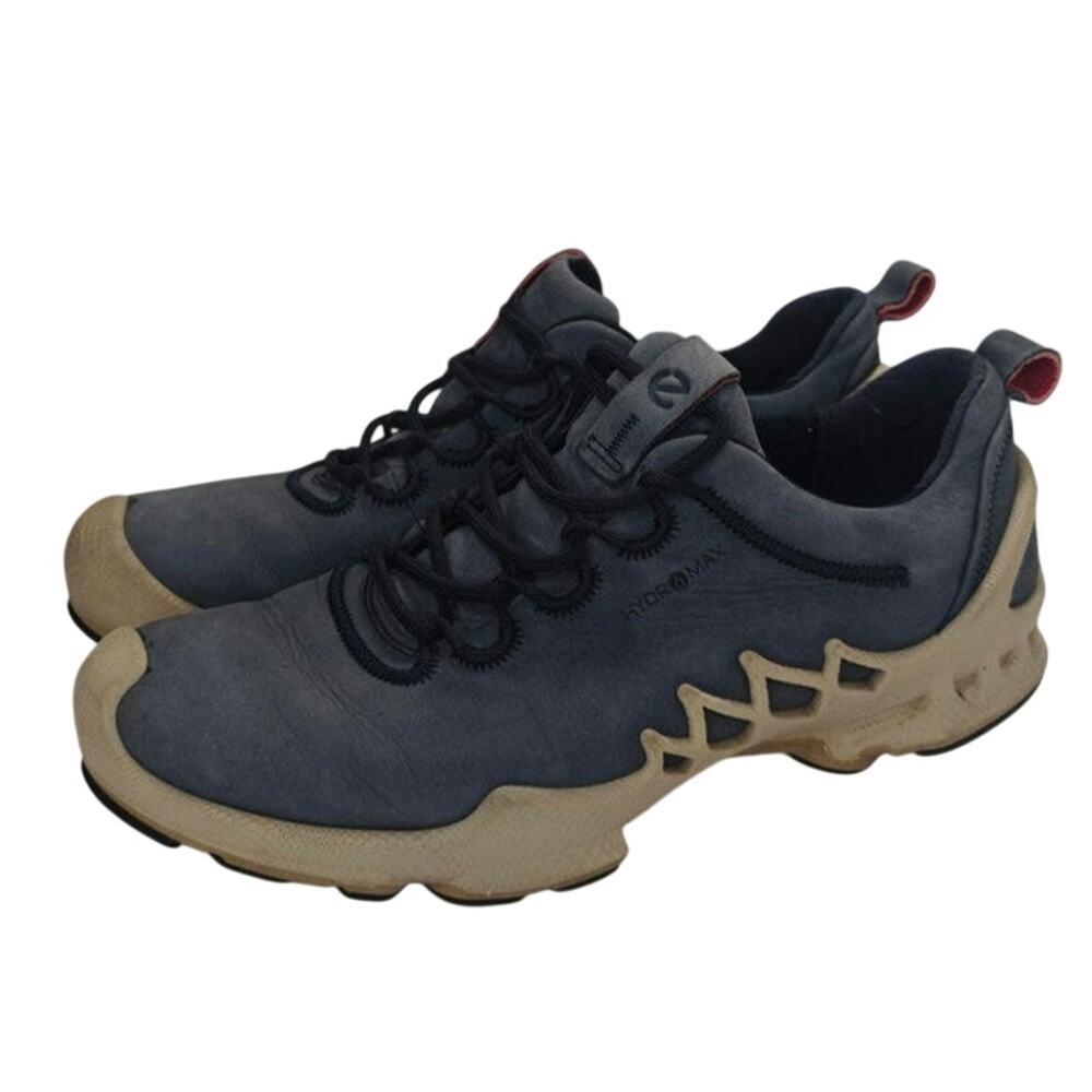Ecco Blue leather sneakers sz 39/ 8.5
